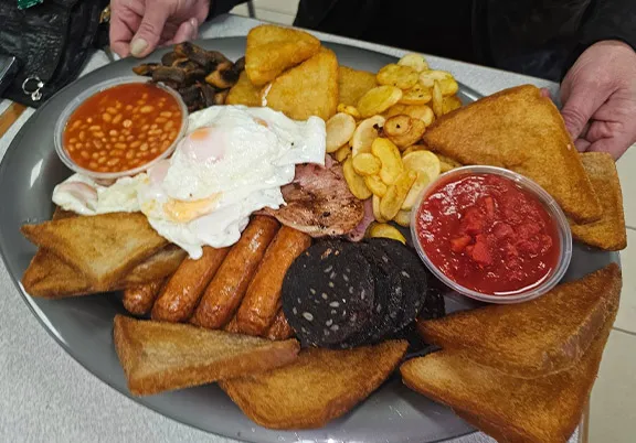 Anne's Kitchen Giant Breakfast Challenge