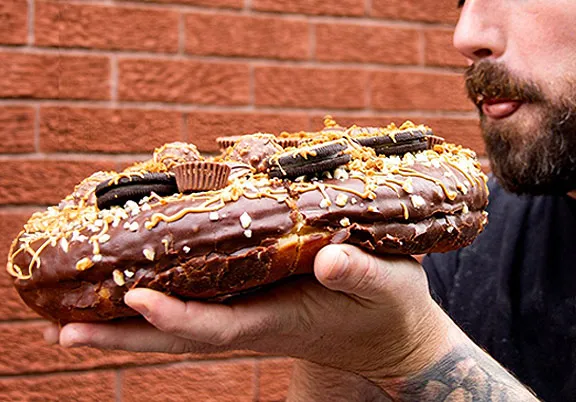 The 14 Inch Monster Donut Challenge