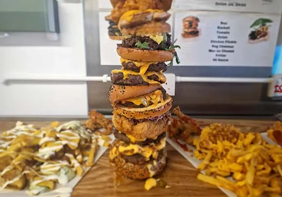 Filthy' Burger Tower Challenge