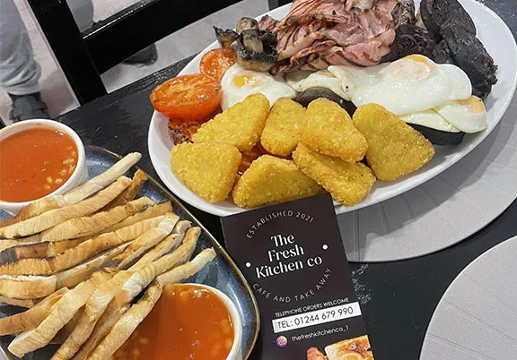 Saltney's Mega Breakfast Challenge