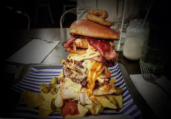The Big Man's Burger Challenge