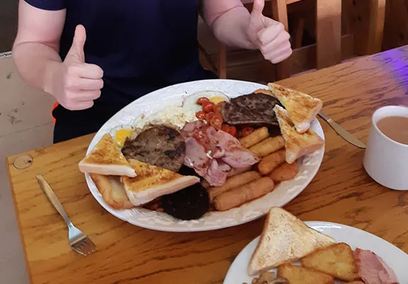 The 'Greedy B' Breakfast Challenge