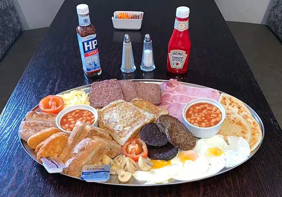 The Plough's Full Scottish Breakfast Challenge