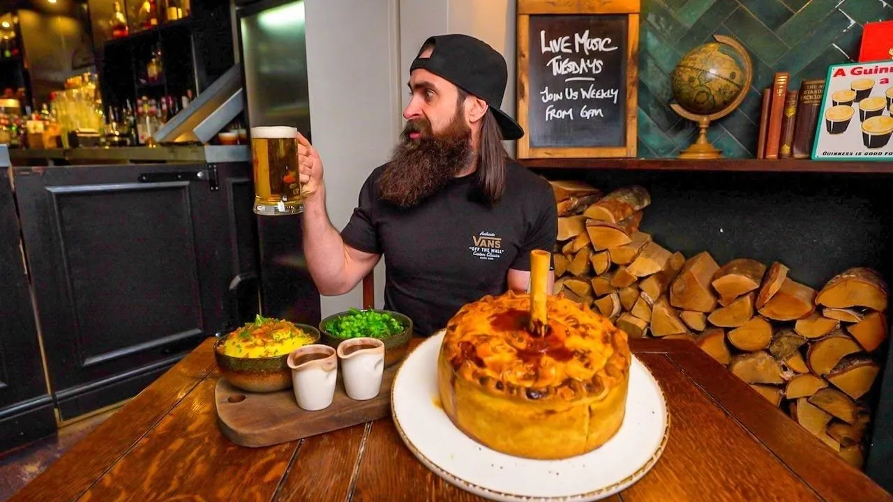 The Black Friar's Giant Pie Challenge