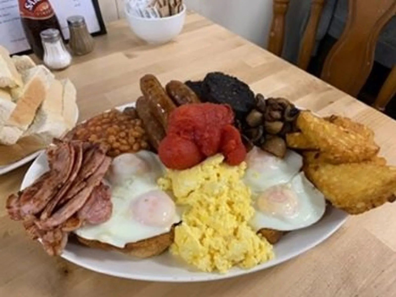 The Full English's Man V Food Breakfast Challenge
