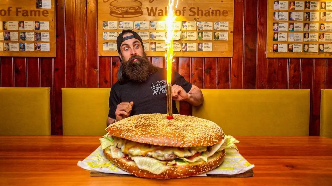 Johny's Beat the Beast Burger Challenge