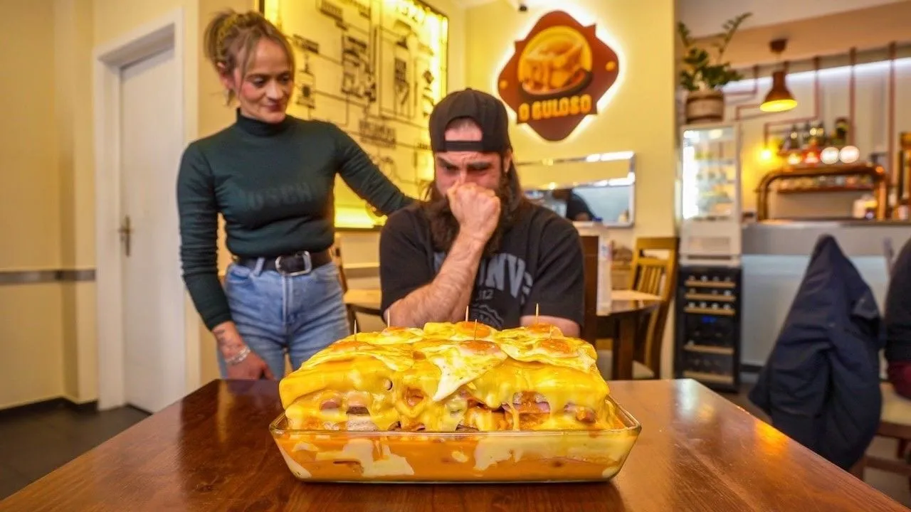 O Guloso's 3.5kg Francesinha Challenge