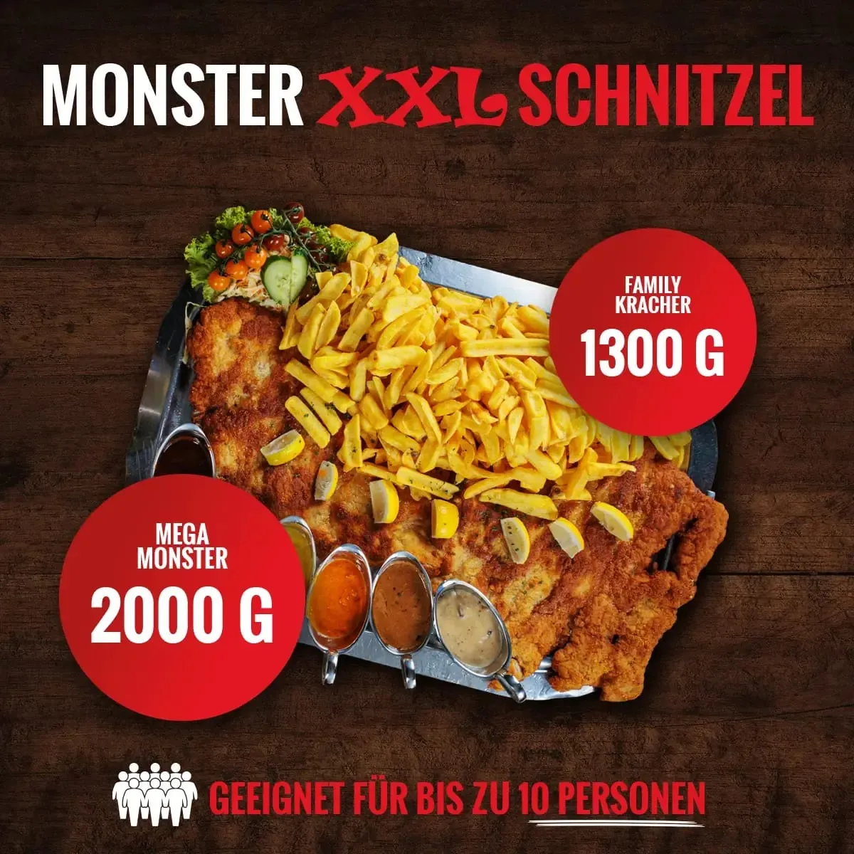 Redo XXL's 2kg Mega Monster Schnitzel Challenge