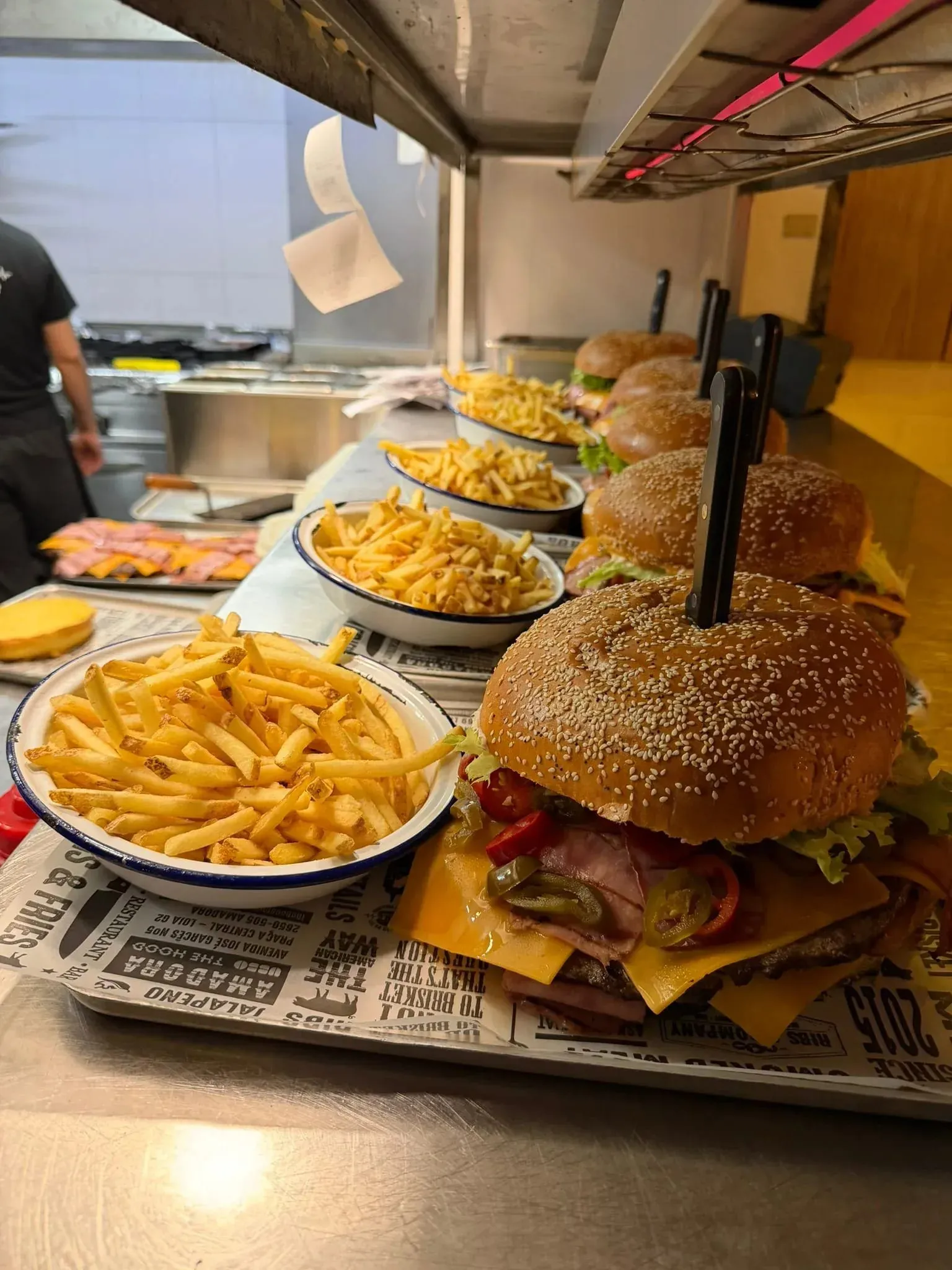 Ribs & Company's O.M.G. Burger Challenge