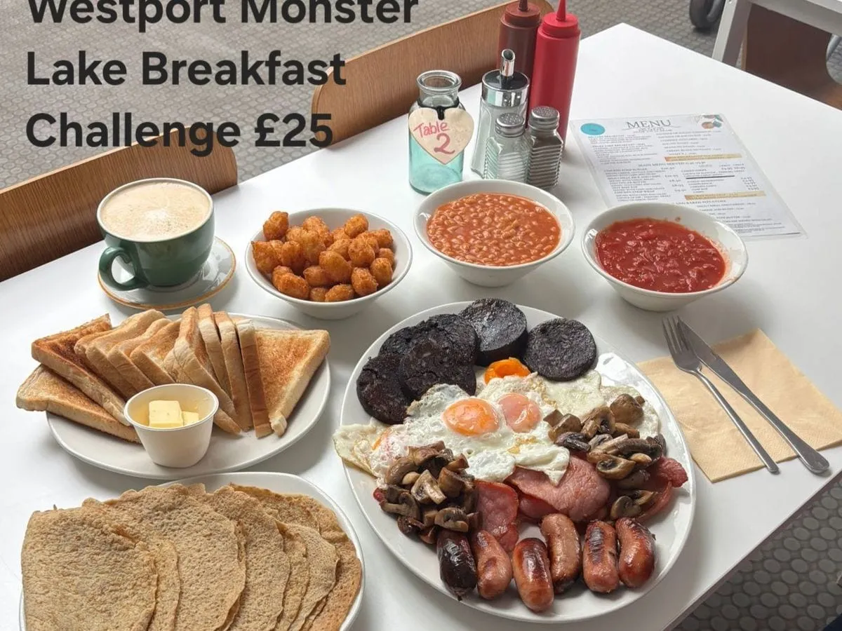 Westport Lake Cafe's Monster Breakfast Challenge
