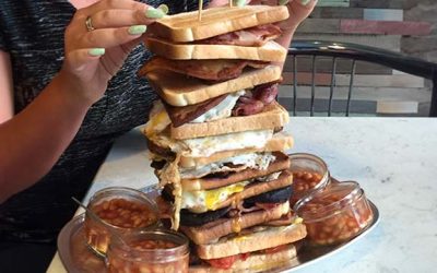 Scottish Breakfast Sandwich Challenge